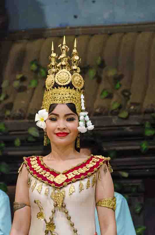 74 - Camboya - Siem Reap - danzas tradicionales